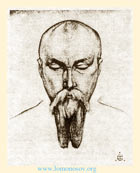 С. Н. Рерих. Портрет Н. К. Рериха. 1923 г.