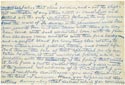 Листок письма Махатмы К. Х. 15 октября 1880. Оригинал 20,6х25,6 см. Лондон, Общество Психических Исследований