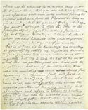 Листок письма Махатмы К. Х. 29 октября 1880. Оригинал 20,6х25,6 см. Лондон, Общество Психических Исследований