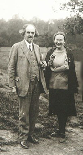 Мать Мария и Николай Бердяев. 1930 год 